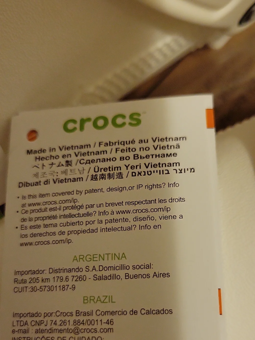 NWT: Crocs Unisex Adult White Classic